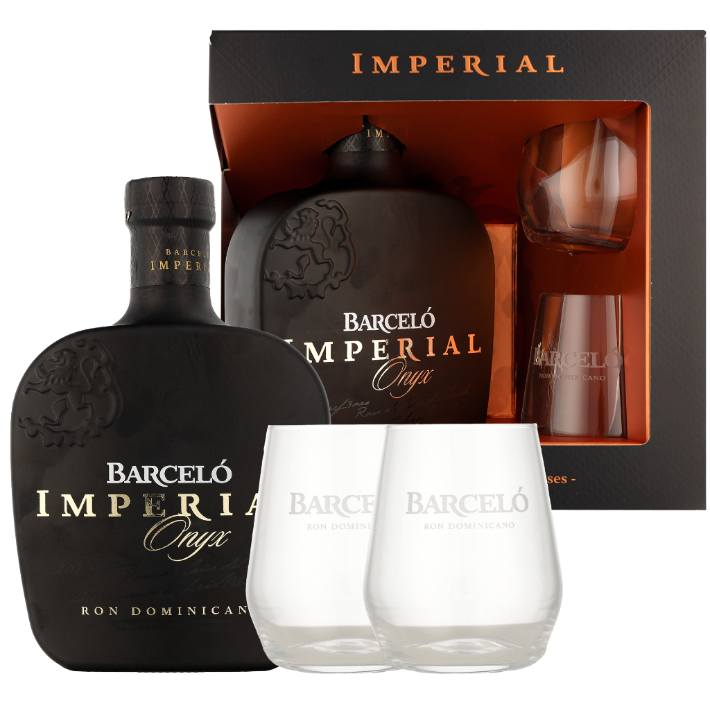 Barcelo Imperial Onyx + 2 Glasses | 38% | 0,70 l | 1001Spirits