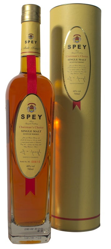 700ml シングルモルトウイスキー CHOICE SPEY Spey Whisky Scotch Cask