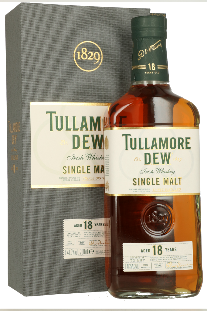 Tullamore Dew 18 Years + GB | 41.3% | 0,70 l | 1001Spirits