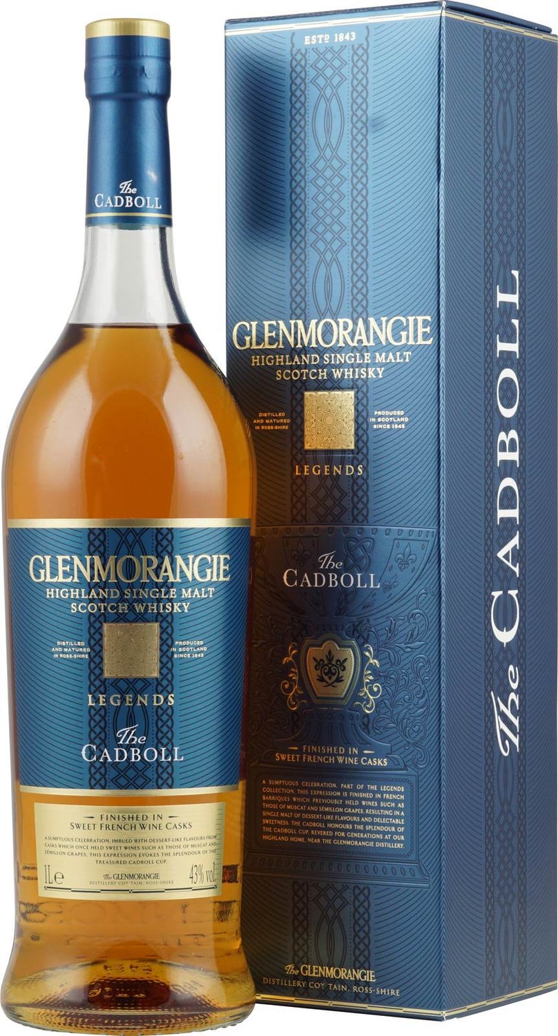 未開封　GLENMORANGIE CADBOLL 1000ml Glenmorangie The Cadboll Estate 15 Years Old Whisky, Limited