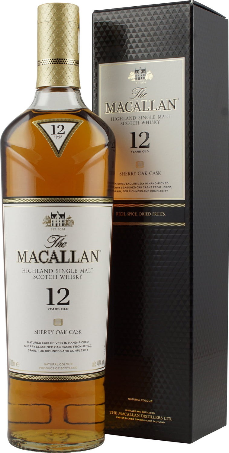 Macallan Sherry Oak 12 yo | 40% | 0,70 l | 1001Spirits