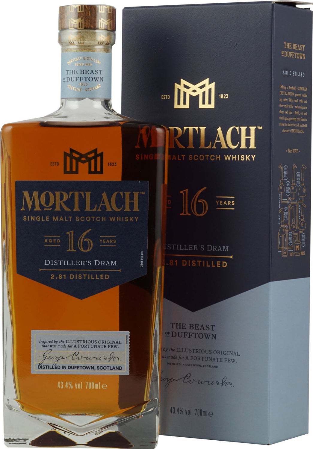 Mortlach 16 yo Distiller's Dram | 43,4% | 0,70 l | 1001Spirits