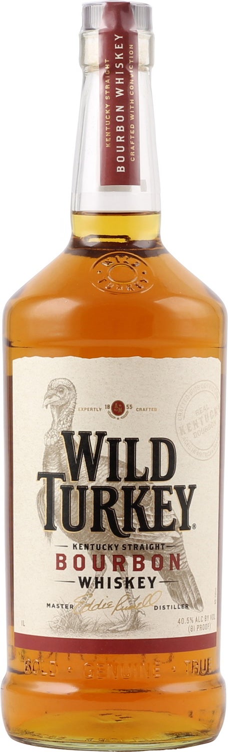 Wild Turkey Kentucky Straight Bourbon Whiskey 81 Proof | 40,5% | 1