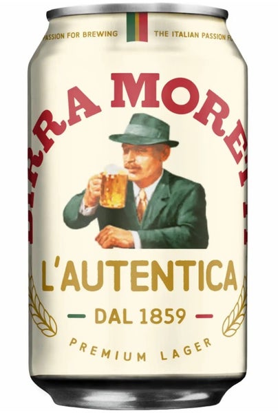 108 x Birra Moretti | 4,6% | 24x0,33 l