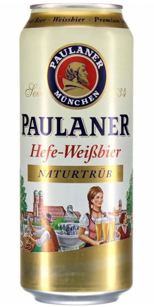 63 x Paulaner Hefe-Weissbier | 5,5% | 24x0,50 l
