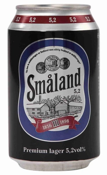 90 x Smaland Premium Lager | 5,2% | 24x0,33 l