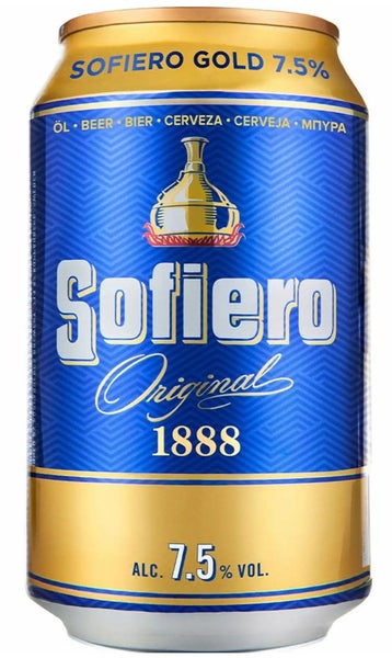 81 x Sofiero Gold Stark&ouml;l | 7,5% | 24x0,33 l