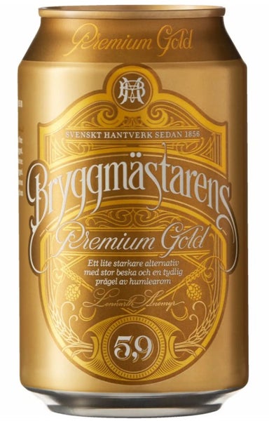 90 x &Aring;bro Bryggm&auml;starens Premium Gold | 5,9% | 24x0,33 l