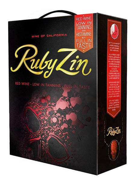 Ruby Zin Ruby Cabernet California | 12,5% | 3 l BIB