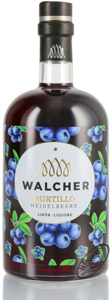 Walcher Heidelbeer Liqueur | 25% | 0,70 l