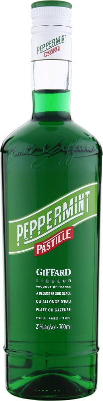 Giffard Peppermint Pastille (Pfefferminz) Liqueur | 21% | 0,70 l