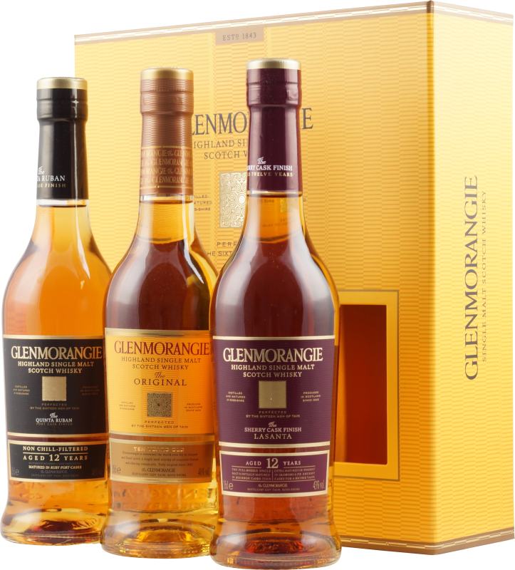 Glenmorangie Core Range Pack 3 x | 43% | 0,35 l | 1001Spirits
