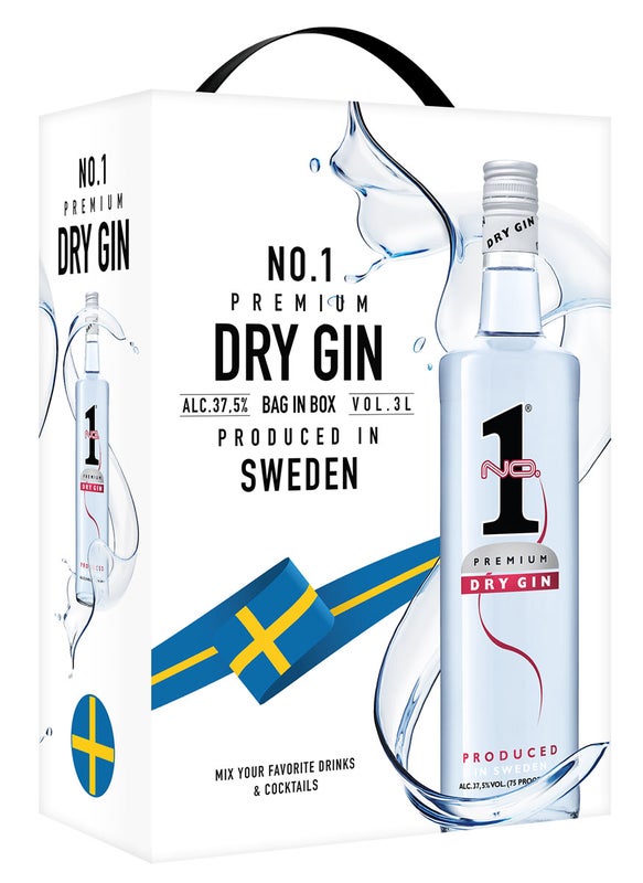 No.1 Premium Gin | 37,5% | 3 l BIB