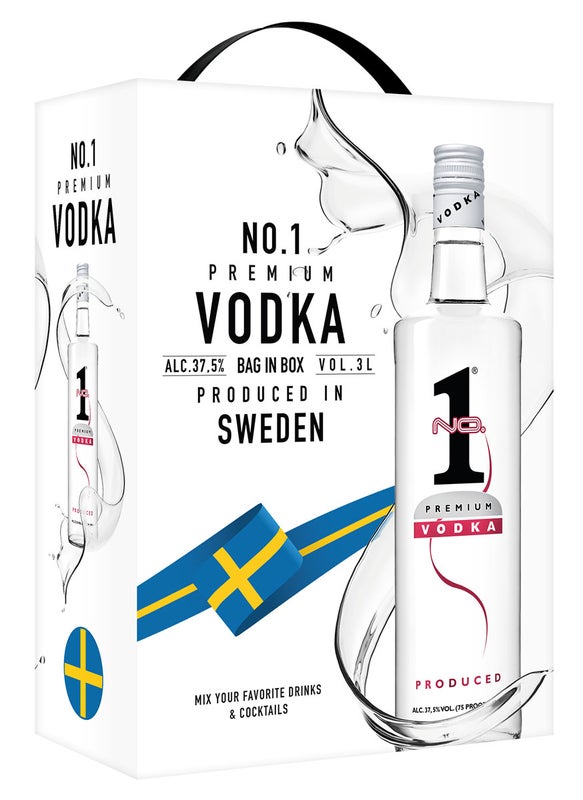 No.1 Premium Vodka | 37,5% | 3 l BIB